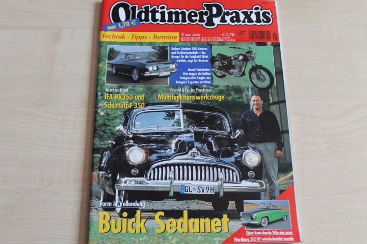 Deckblatt Oldtimer Praxis (05/2002)